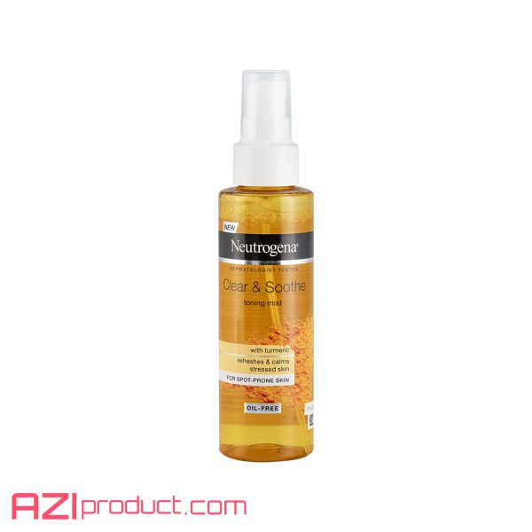 تونر نوتروژینا Clear & Soothe حاوی عصاره زردچوبه